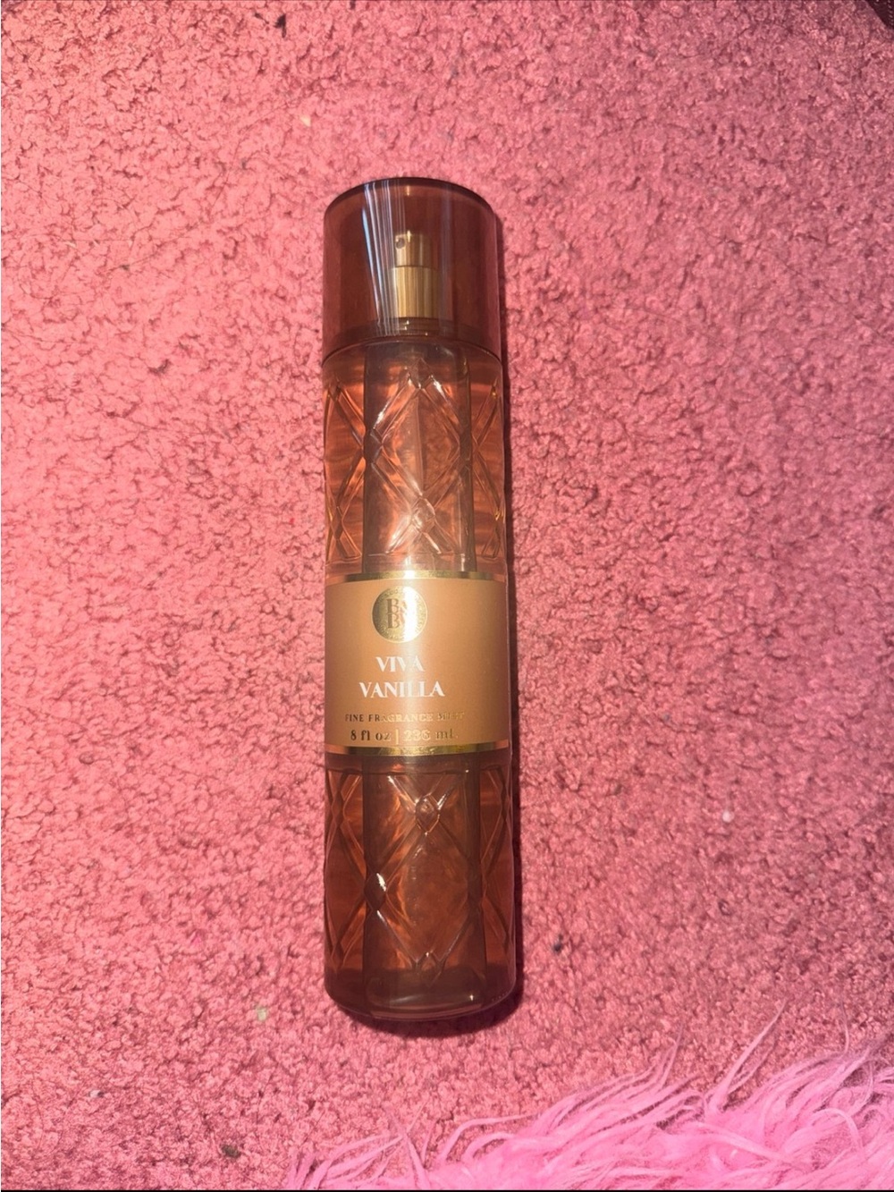Bath & Body Works Viva Vanilla Body Mist - Pink and Amber